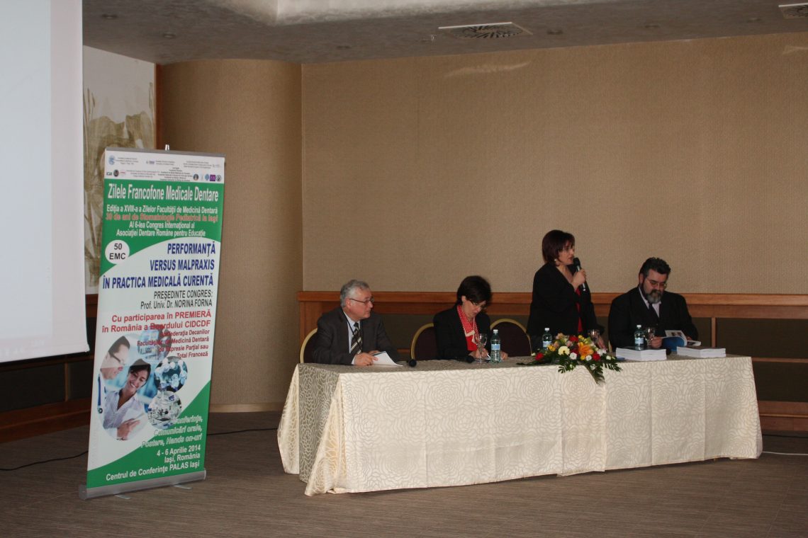 Editia a XVIII-a a Zilelor Facultatii de Medicina Dentara Iasi 2014. Al VI-lea Congres International al Asociatiei Dentare Romana pentru Educatie — imagine 267