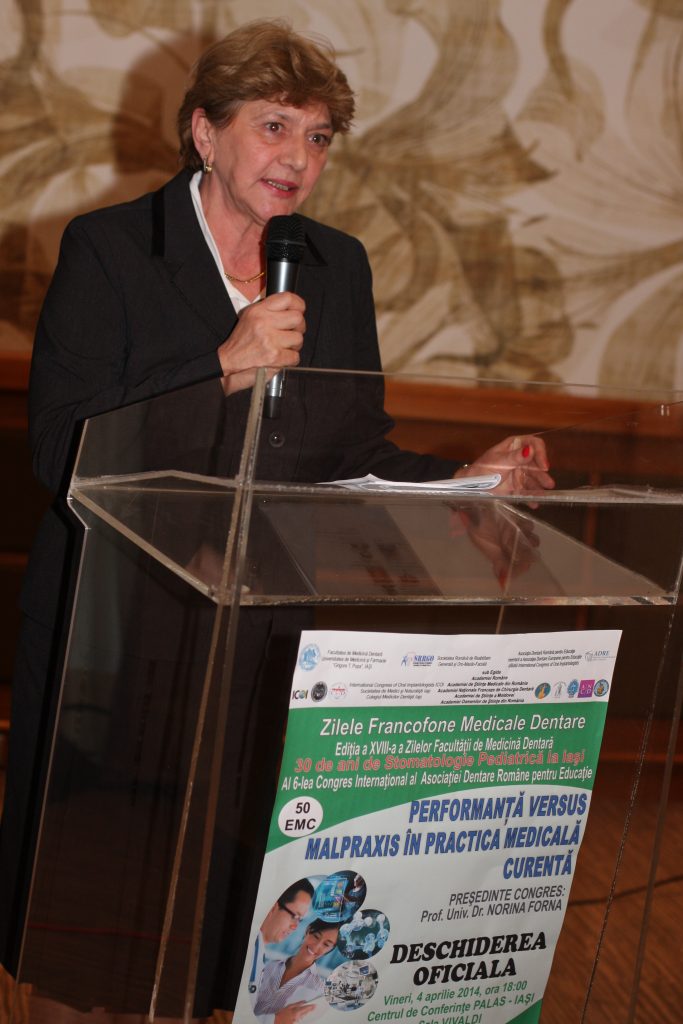 Editia a XVIII-a a Zilelor Facultatii de Medicina Dentara Iasi 2014. Al VI-lea Congres International al Asociatiei Dentare Romana pentru Educatie — imagine 284